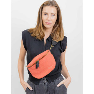 Sac Bandouliere Estival Corail Porte.2