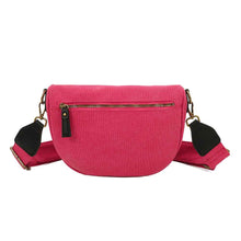 Charger l&#39;image dans la galerie, Sac Bandouliere Estival Fuchsia Arriere