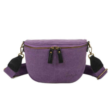 Charger l&#39;image dans la galerie, Sac Bandouliere Estival Violet Face