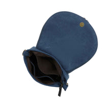 Charger l&#39;image dans la galerie, Sac Besace Estival Bleu jean Interieur