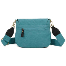 Charger l&#39;image dans la galerie, Sac Besace Estival Bleu turquoise Arriere
