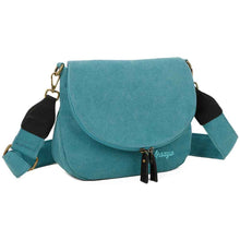 Charger l&#39;image dans la galerie, Sac Besace Estival Bleu turquoise Profil