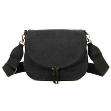 Charger l&#39;image dans la galerie, Sac Besace Estival Noir Face