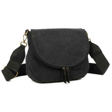 Charger l&#39;image dans la galerie, Sac Besace Estival Noir Profil