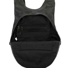 Charger l&#39;image dans la galerie, Sac à dos Estival Arsayo Noir jean confortable ergonomique antivol sécurise vegane interieur