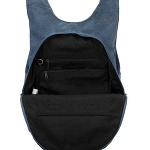 Sac à dos Estival Arsayo marine confortable ergonomique antivol securise vegane