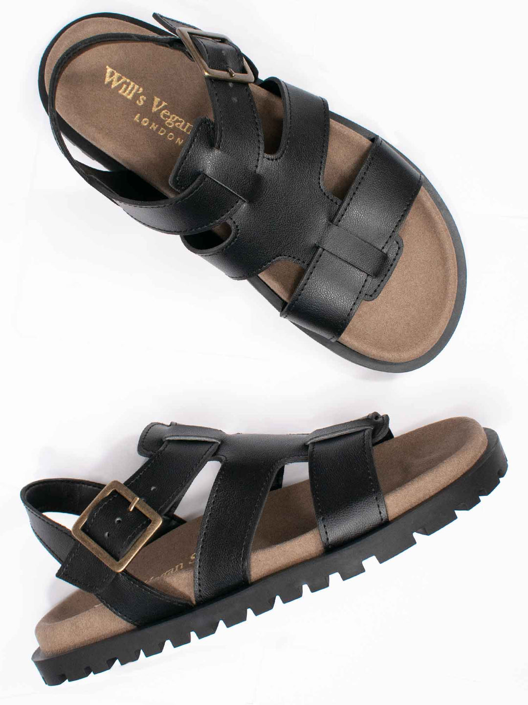 Gladiator-Sandalen mit Fußbett