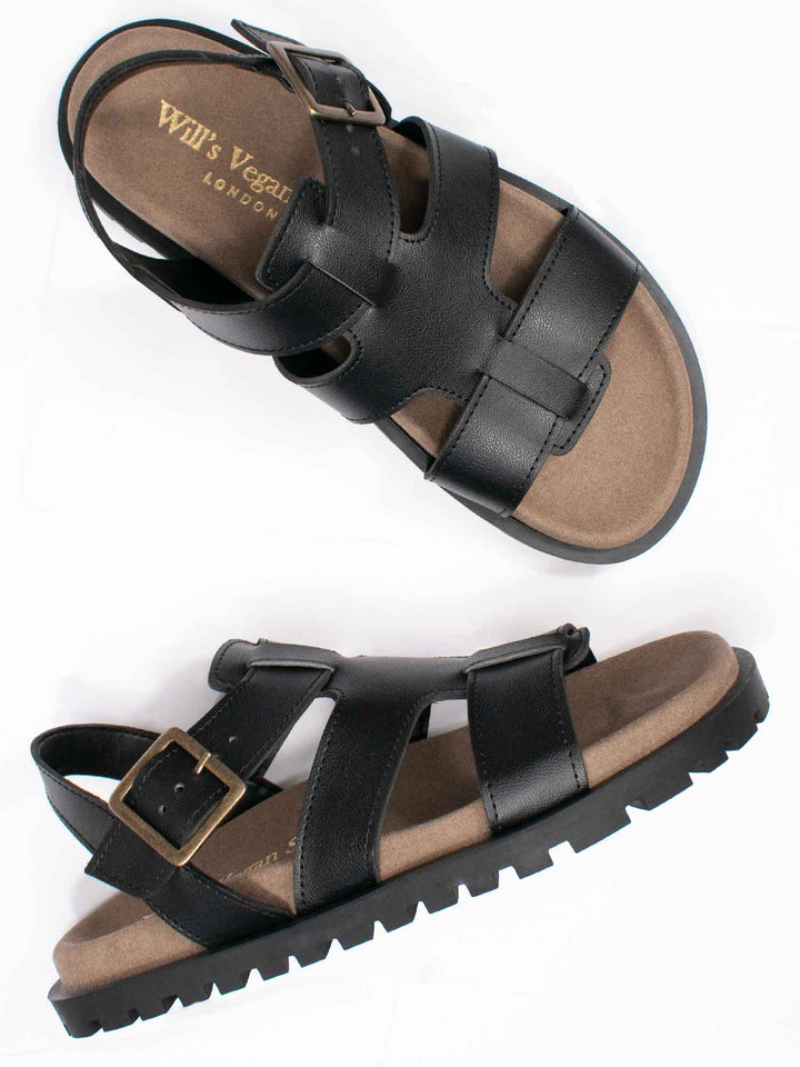 Gladiator-Sandalen mit Fußbett