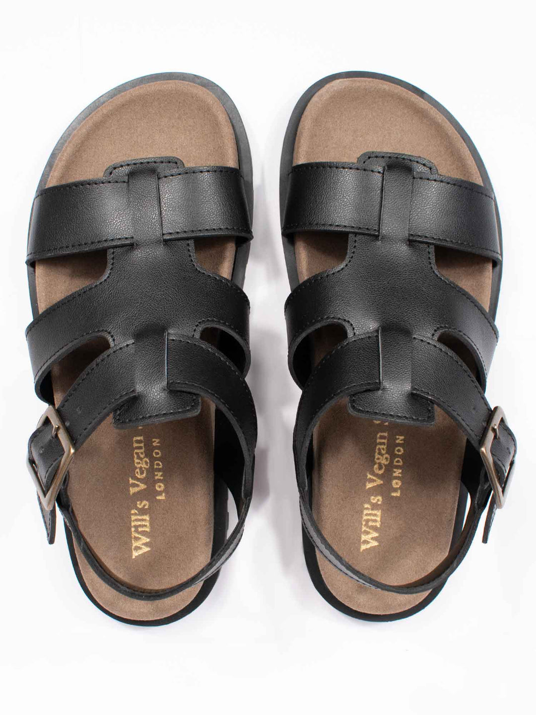 Gladiator-Sandalen mit Fußbett