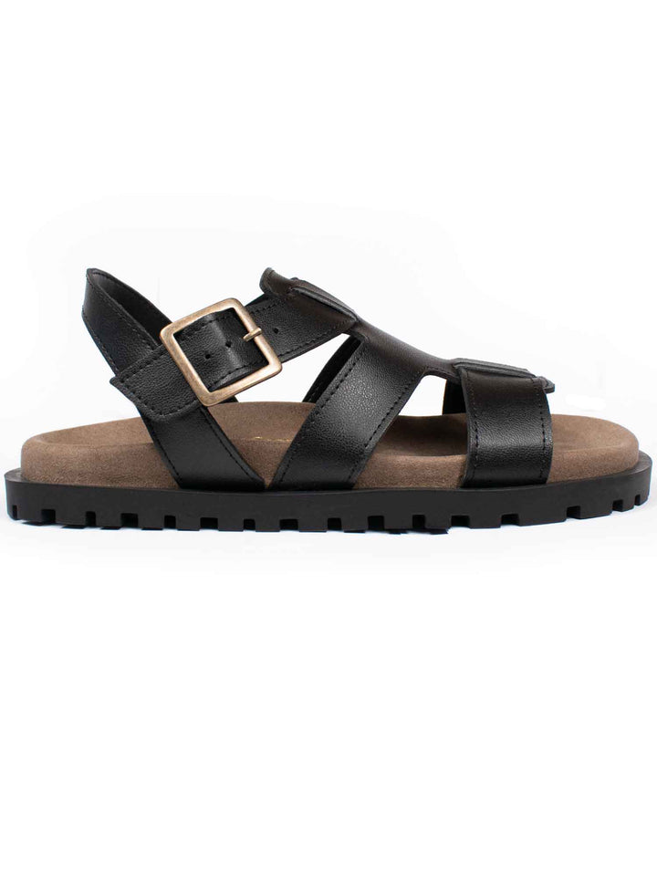 Gladiator-Sandalen mit Fußbett