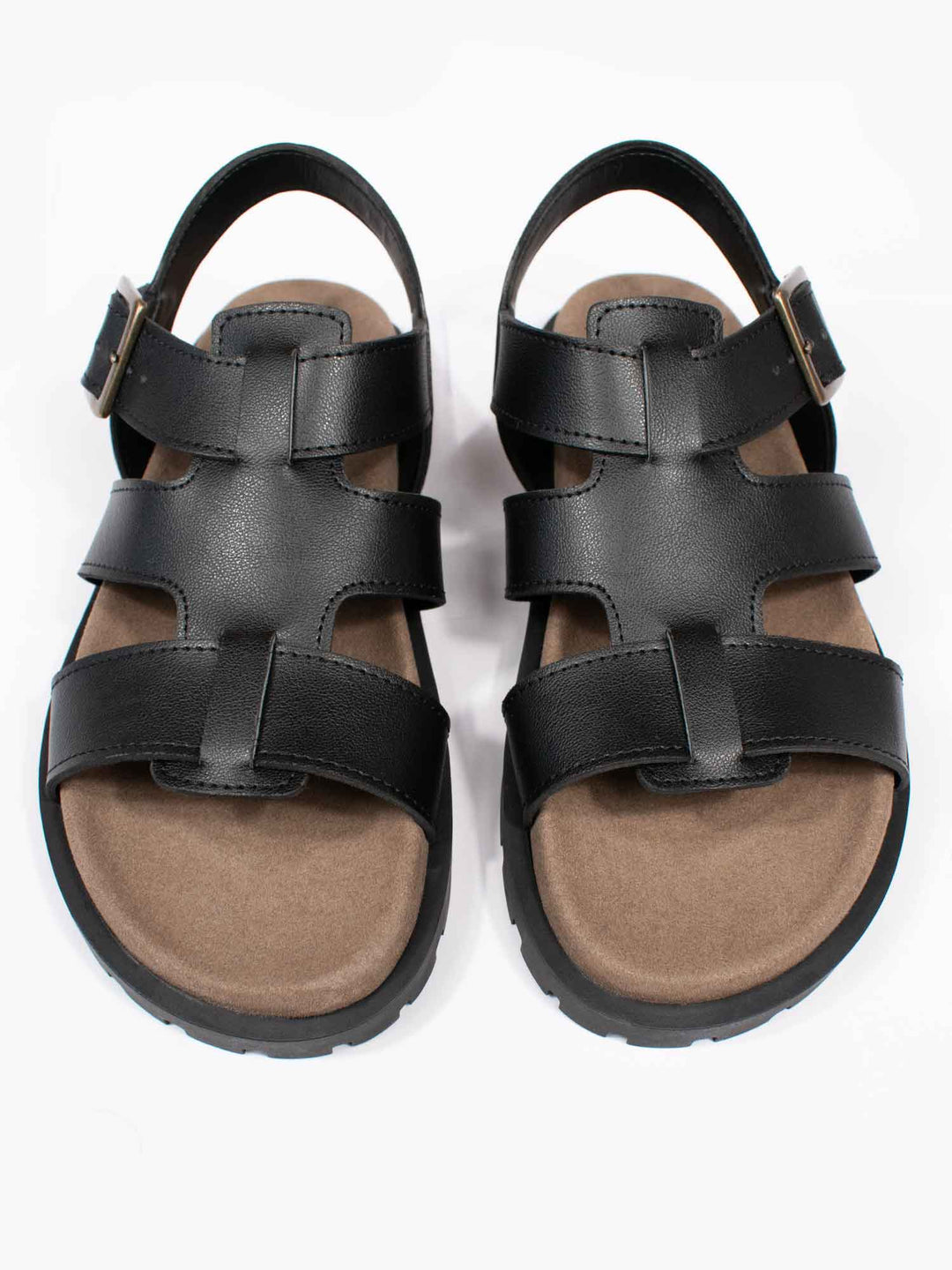 Gladiator-Sandalen mit Fußbett