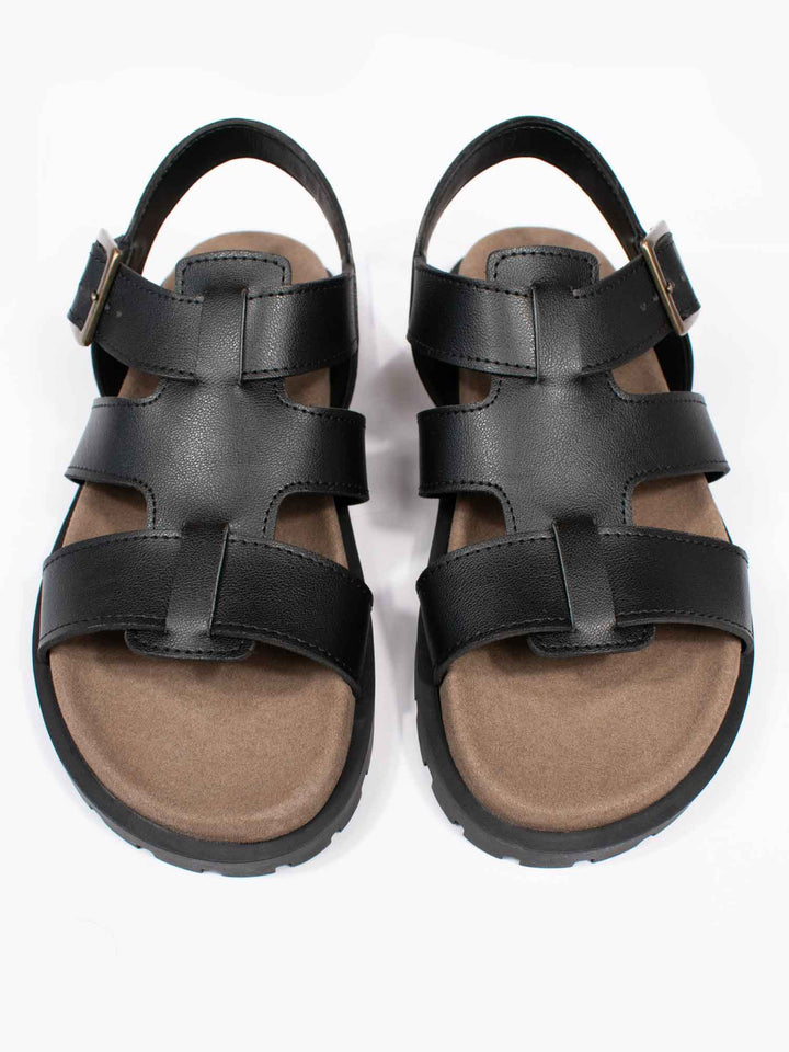 Gladiator-Sandalen mit Fußbett