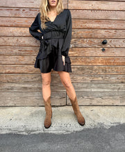 Load image into Gallery viewer, bottes Santiag vegan marron