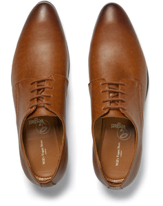 derbies élégante marron bout pointu