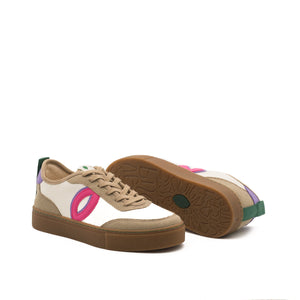 Brigitte Lin Rose et white taupe BRI026