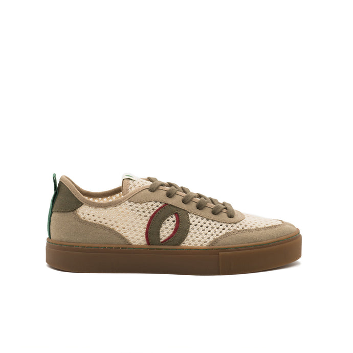 Brigitte Mesh off white-taupe BRI011