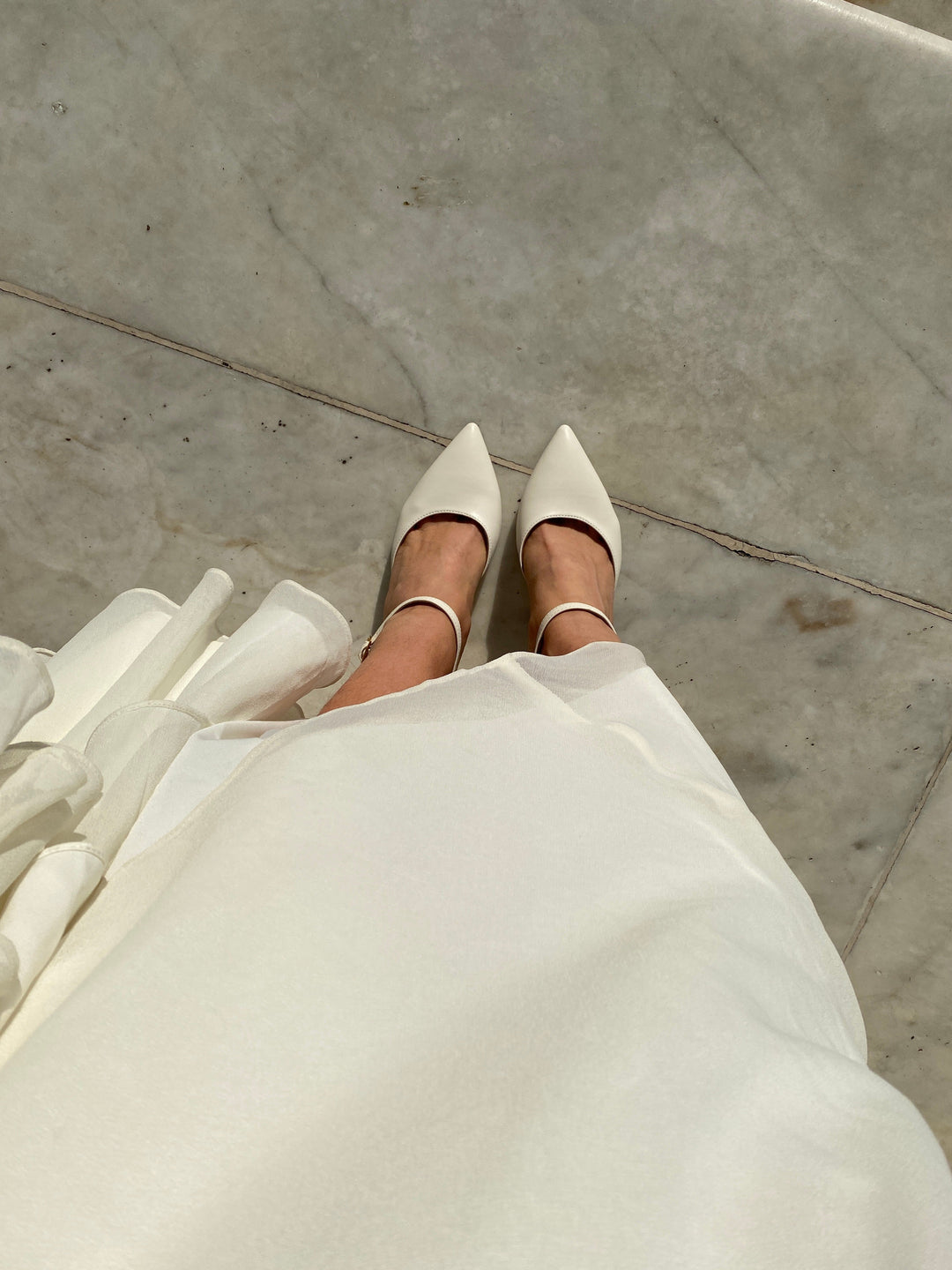Chaussures de mariage à talons vegan 