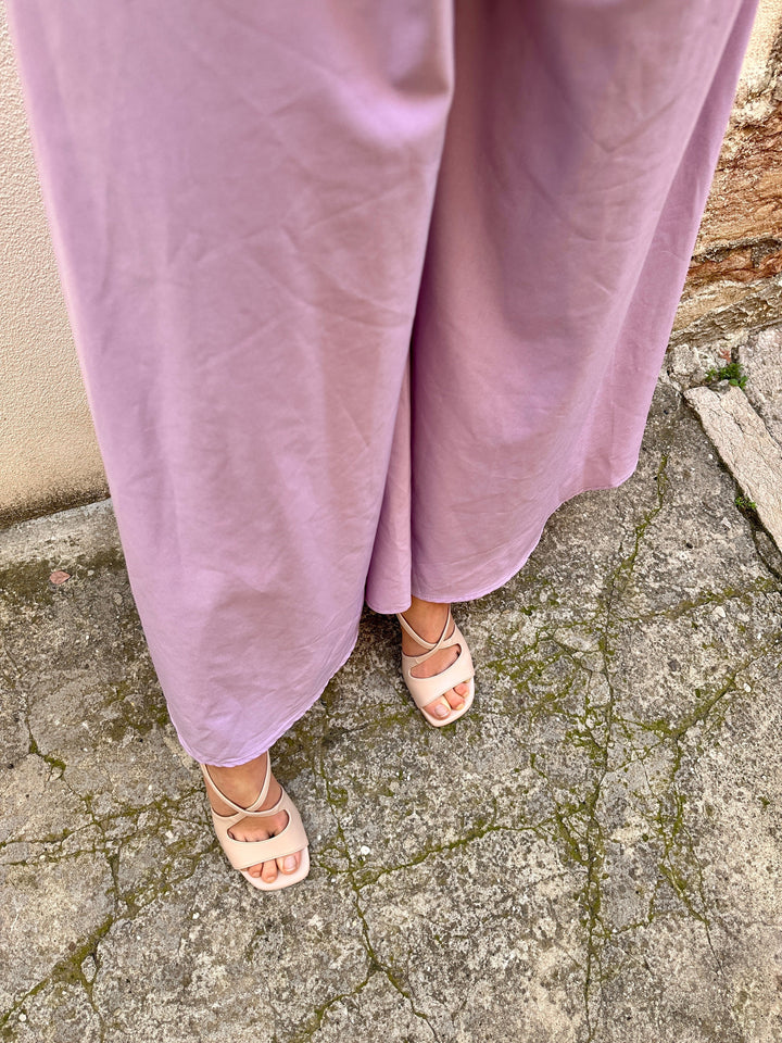 Sandales à talons haut en cuir vegan nude