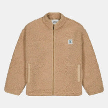Load image into Gallery viewer, Veste polaire Sherpa Camel en matière recyclée vegan