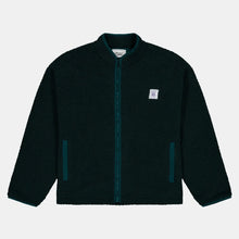 Load image into Gallery viewer, Veste-Polaire-Sherpa-Vert-Foret