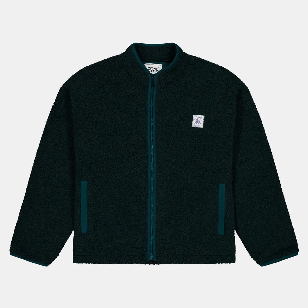 Veste-Polaire-Sherpa-Vert-Foret