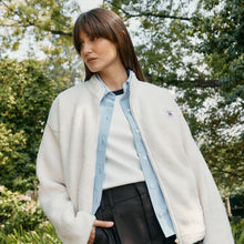 Load image into Gallery viewer, Veste Polaire Sherpa Vegan beige