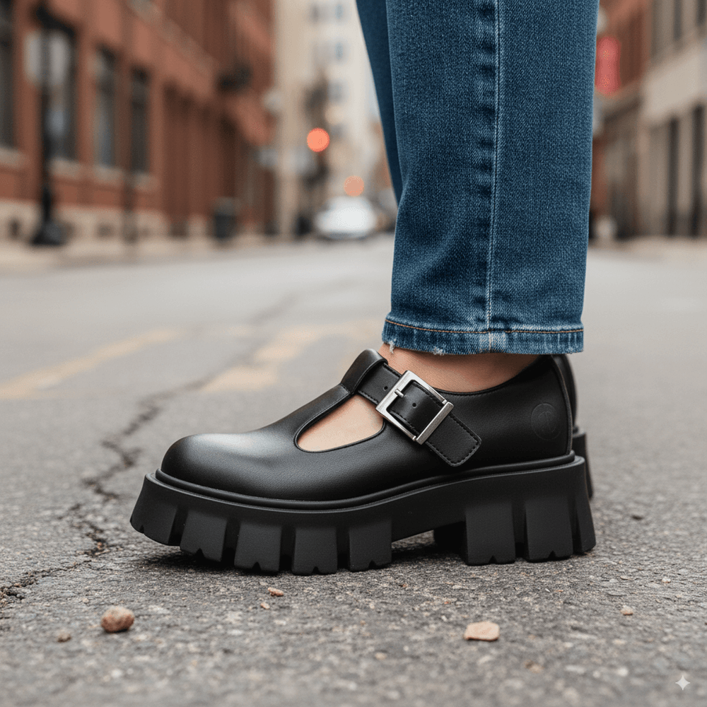 Mary jane babies plateforme vegan