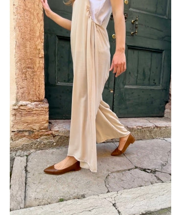ballerines vegan marron
