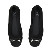 Load image into Gallery viewer, Vegan Women’s Black Ballet Flats – Elegant &amp; Comfortable Shoes