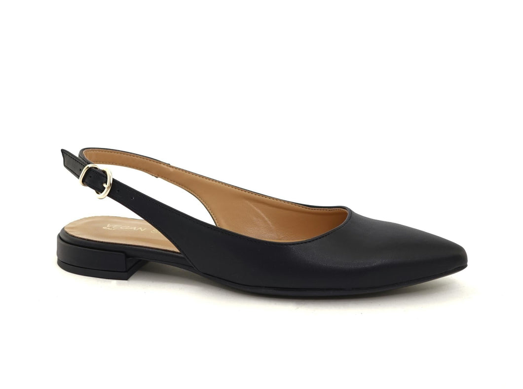 Ballerines noires à bout pointue