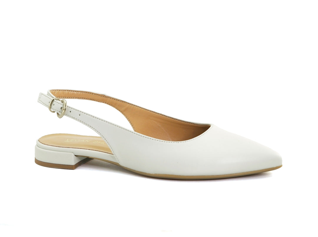 ballerines pointues blanches