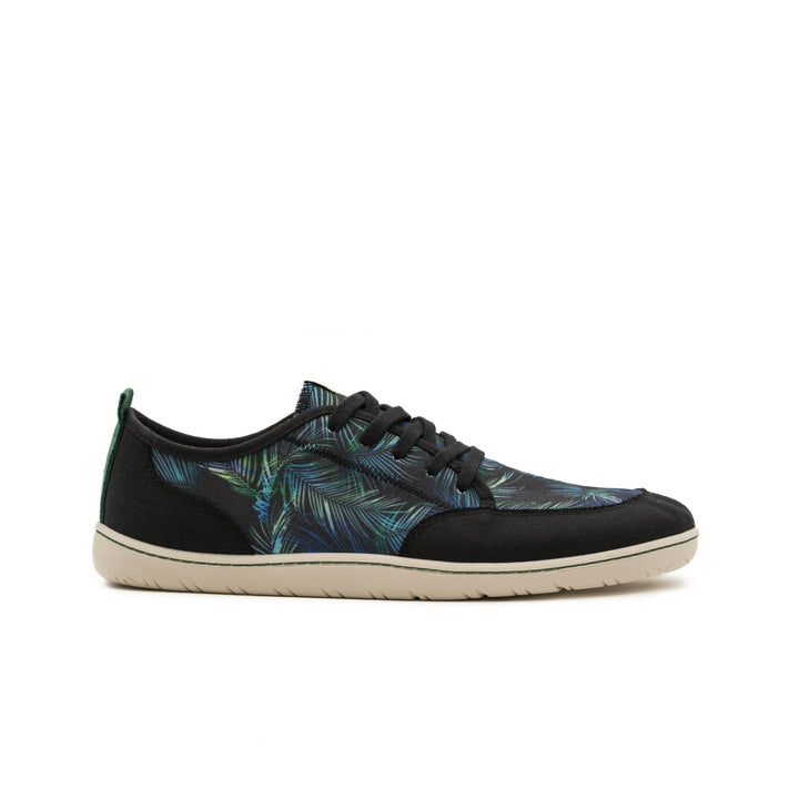 Baskets vegan Barefoot en toile à motifs palmier