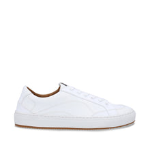 Load image into Gallery viewer, Baskets tennis véganes blanches basses unisexe sneakers sport confort recyclé