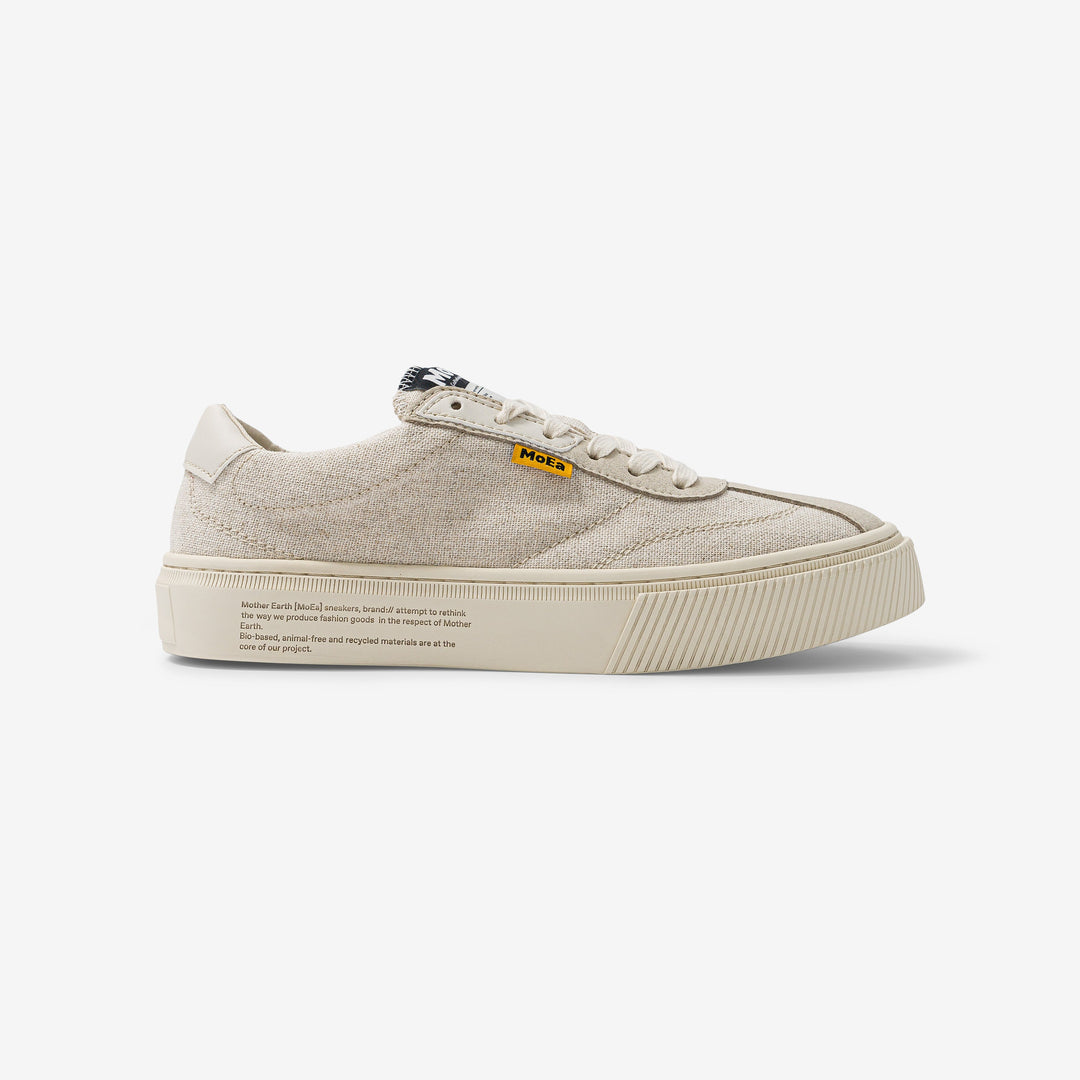 Baskets en chanvre beige