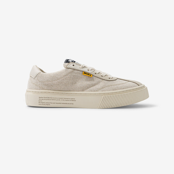 Baskets en chanvre beige