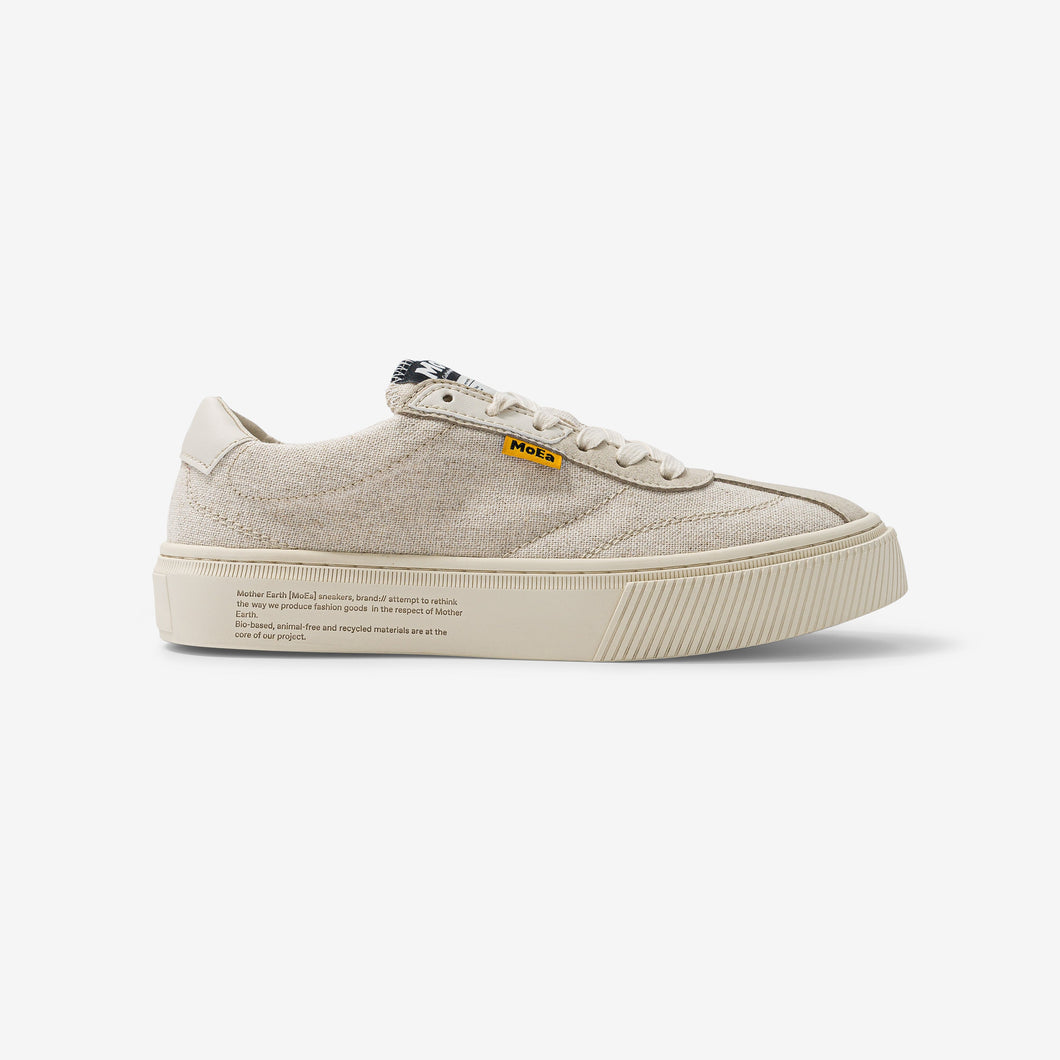 Baskets en chanvre beige