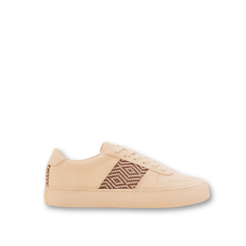 baskets en toile bio et tissage ethnique
