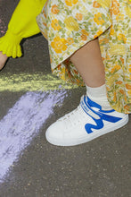 Charger l&#39;image dans la galerie, Baskets vegan Mood Walk à scratch pour femme Master Mind cobalt