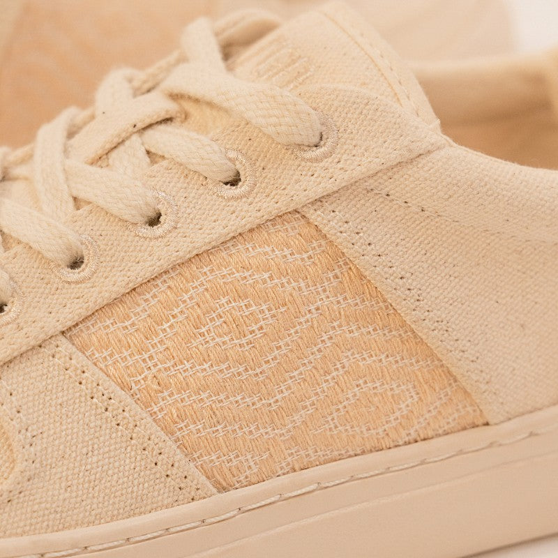 baskets en toile Vegane