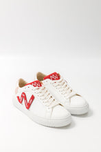 Charger l&#39;image dans la galerie, Sneakers custom pour femme rouges Wild Walker