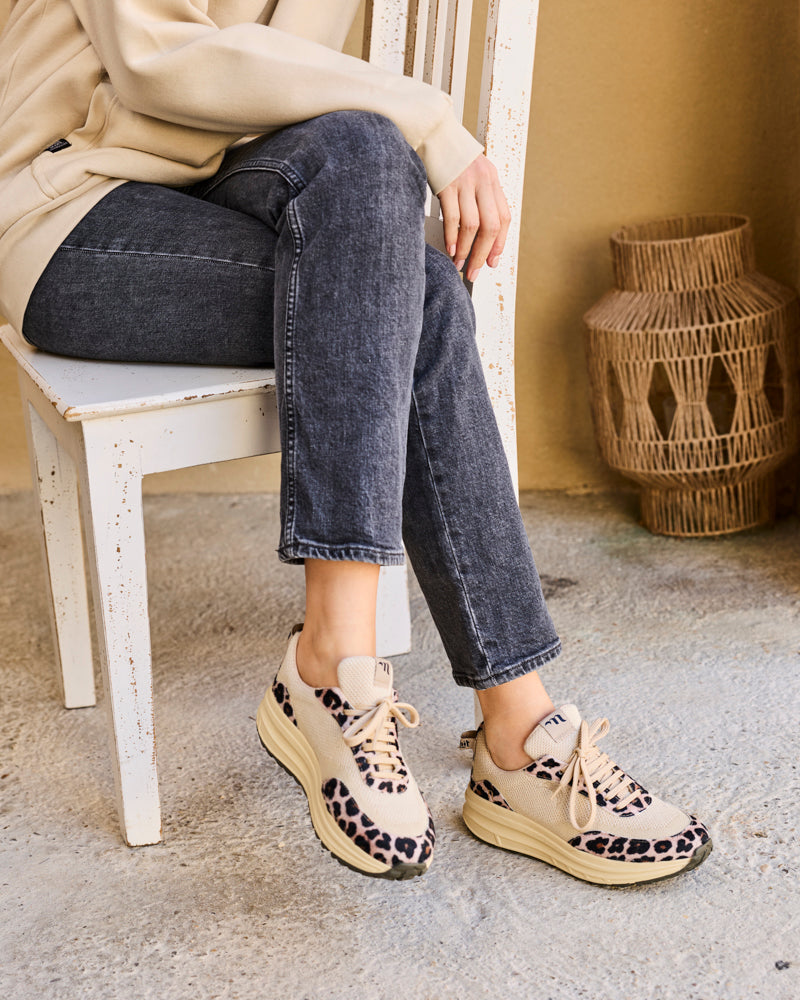 baskets vegan avec semelles épaisses