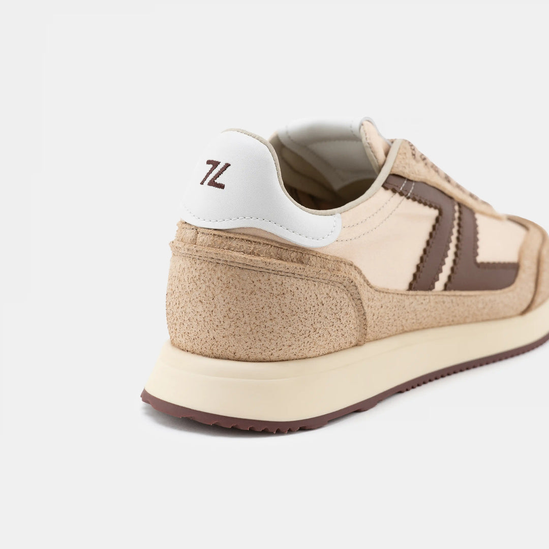 baskets vegan retro running beige