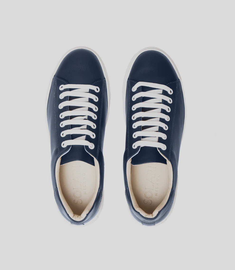 baskets vegan bleu marine homme