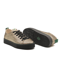 Load image into Gallery viewer, baskets vegan brillantes dorée