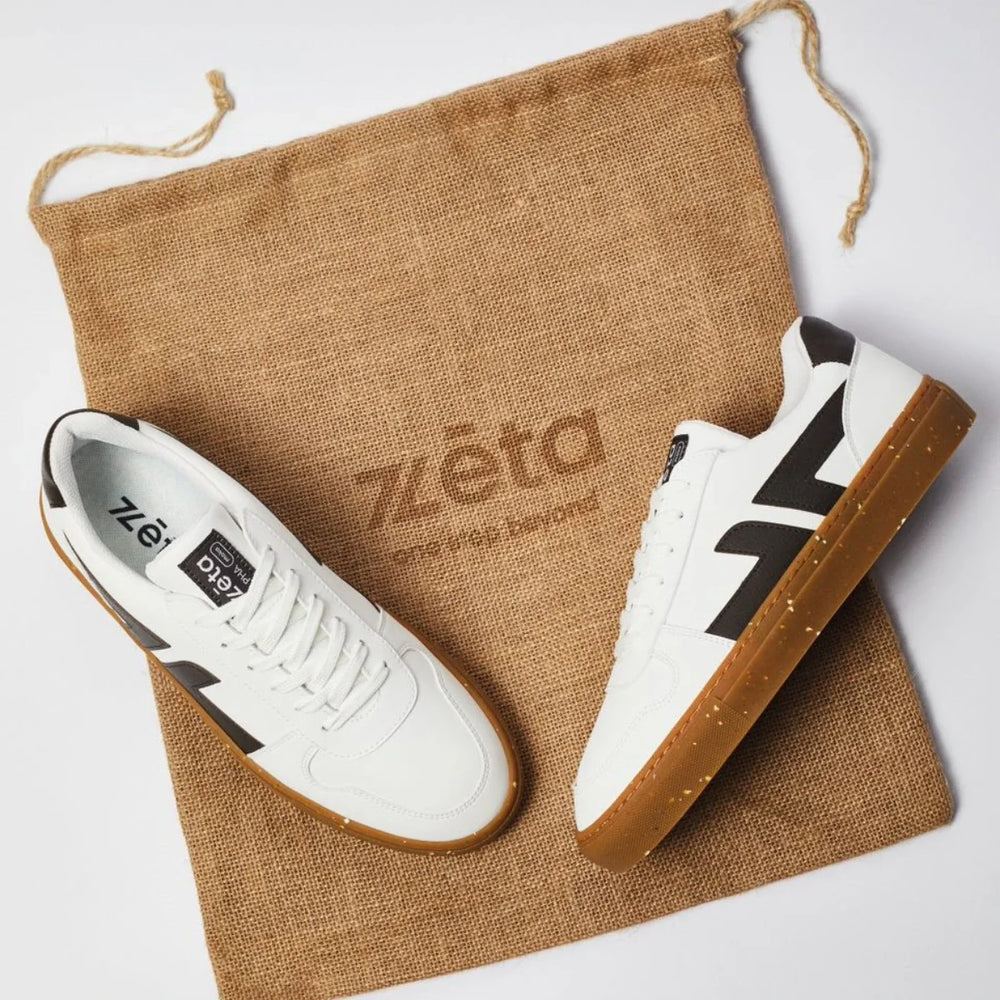 Zèta x Nespresso, des baskets en café vendues avec leur sac en jute