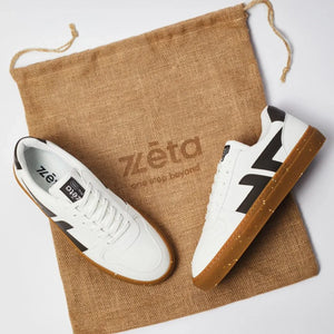 Zèta x Nespresso, des baskets en café vendues avec leur sac en jute
