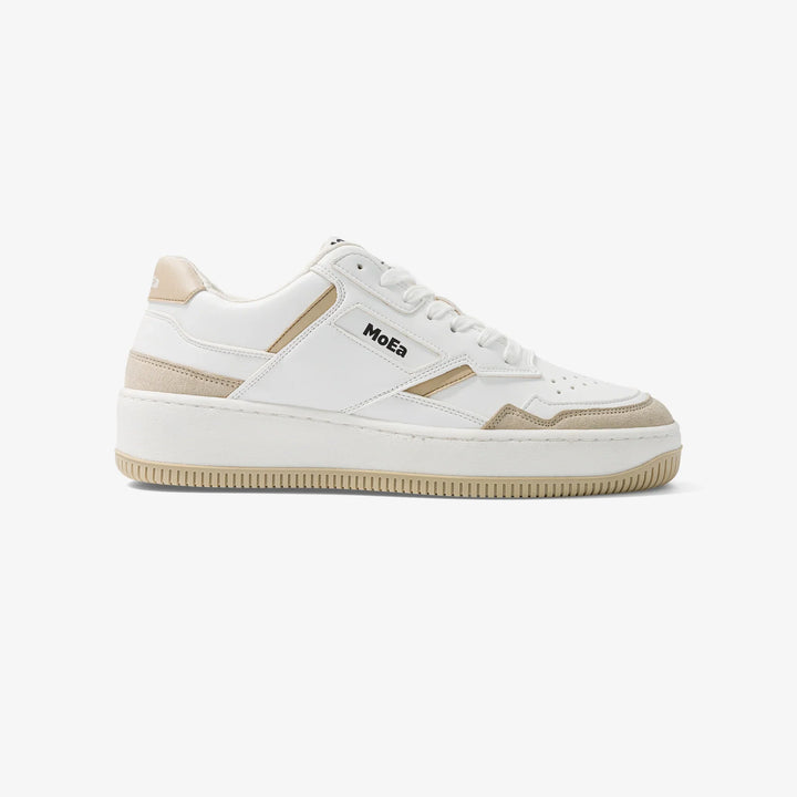 Baskets vegan en cuir de maïs de la marque MoEa