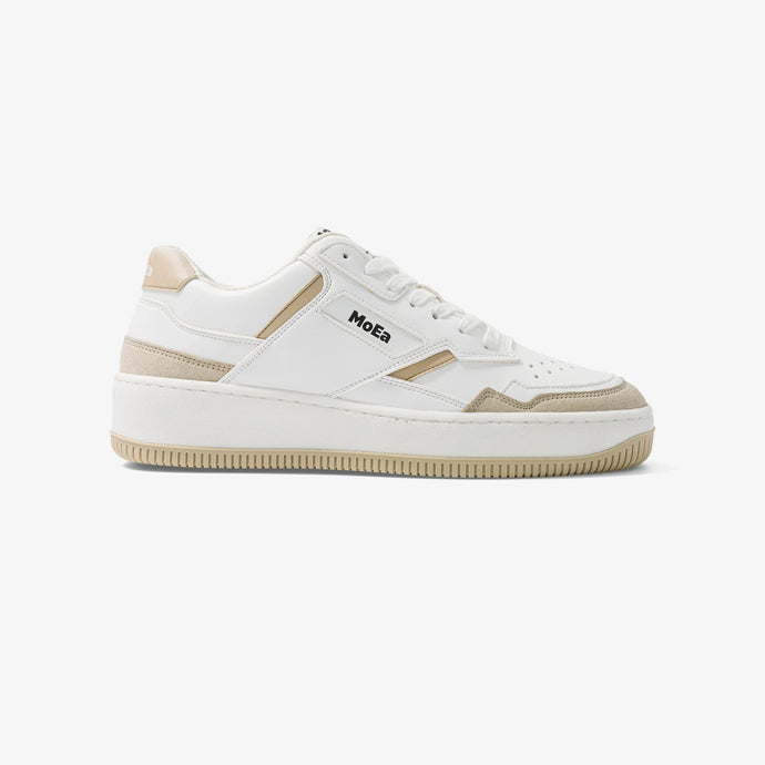 Baskets vegan en cuir de maïs de la marque MoEa