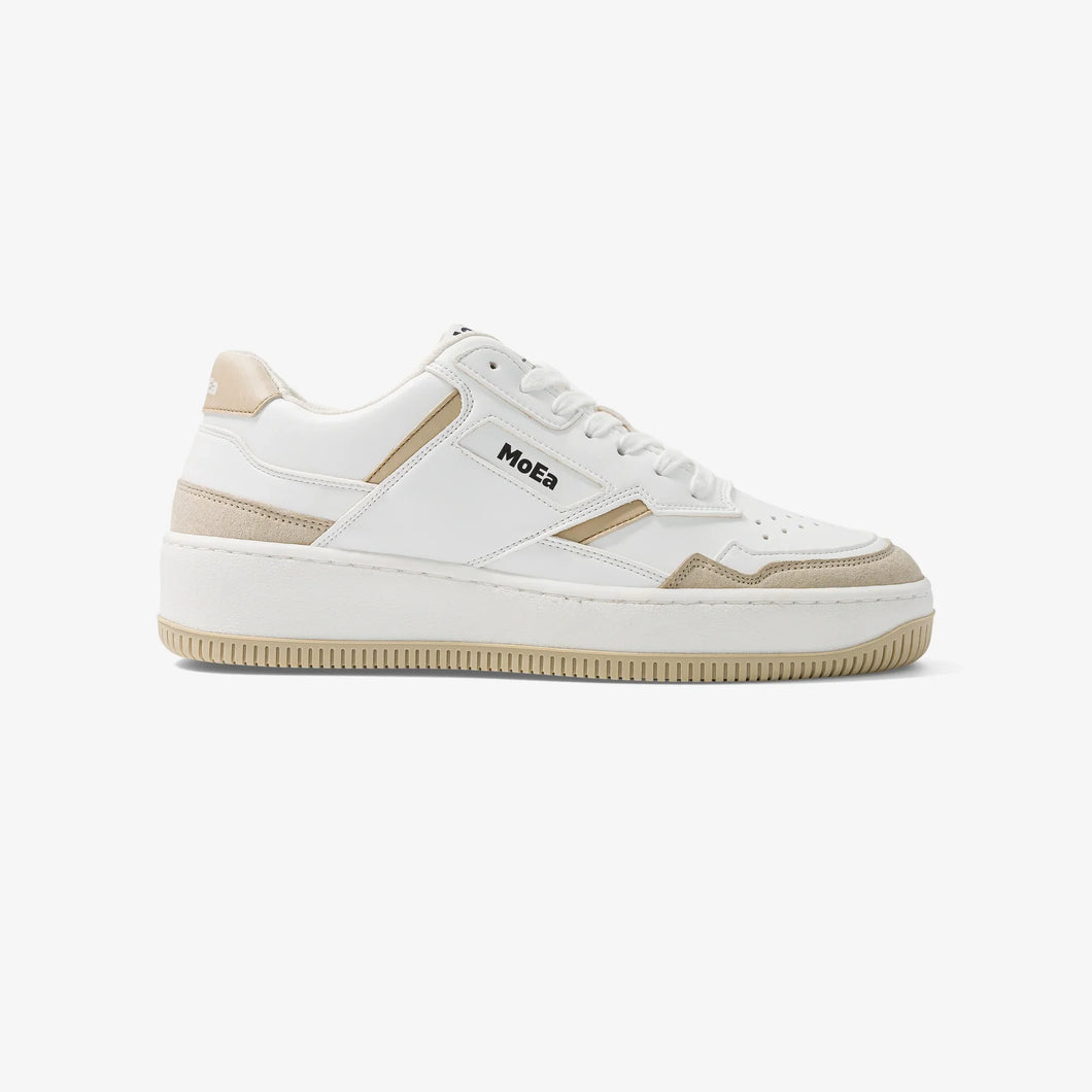 Baskets vegan en cuir de maïs de la marque MoEa