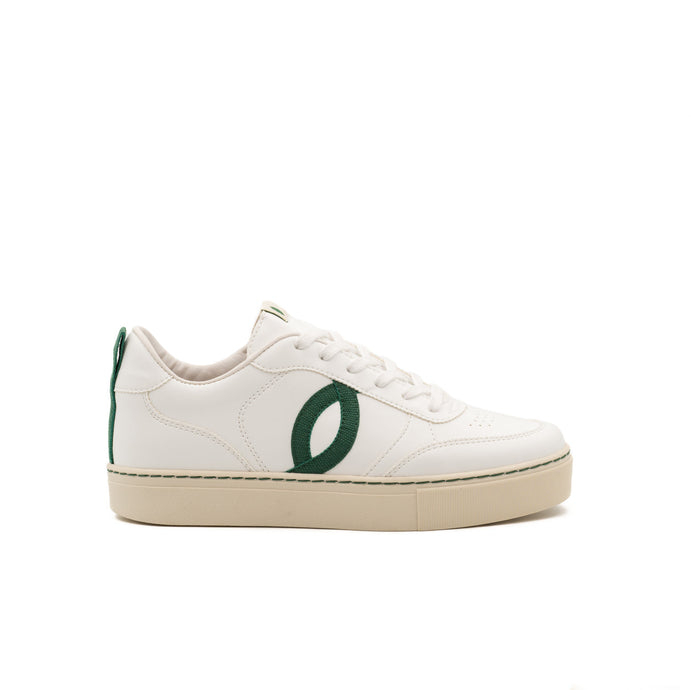 baskets en cuir de maïs blanc